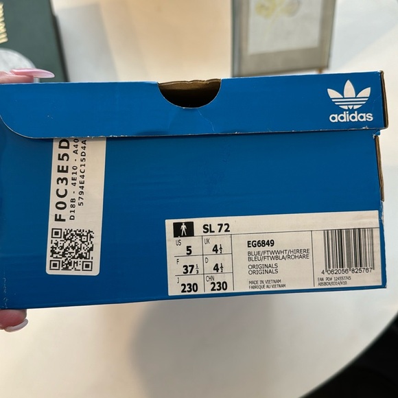 Adidas SL 72 blue / red / white OG Women’s 6 NIB!! - Picture 5 of 5